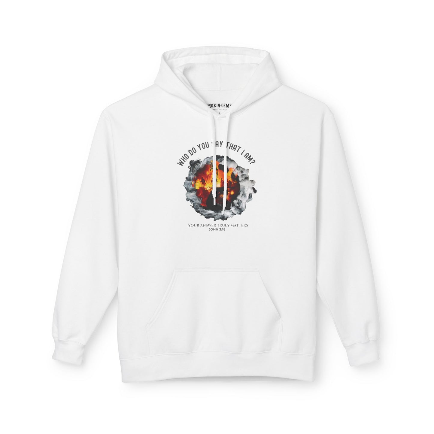 John 3:18 Womens Hoodie