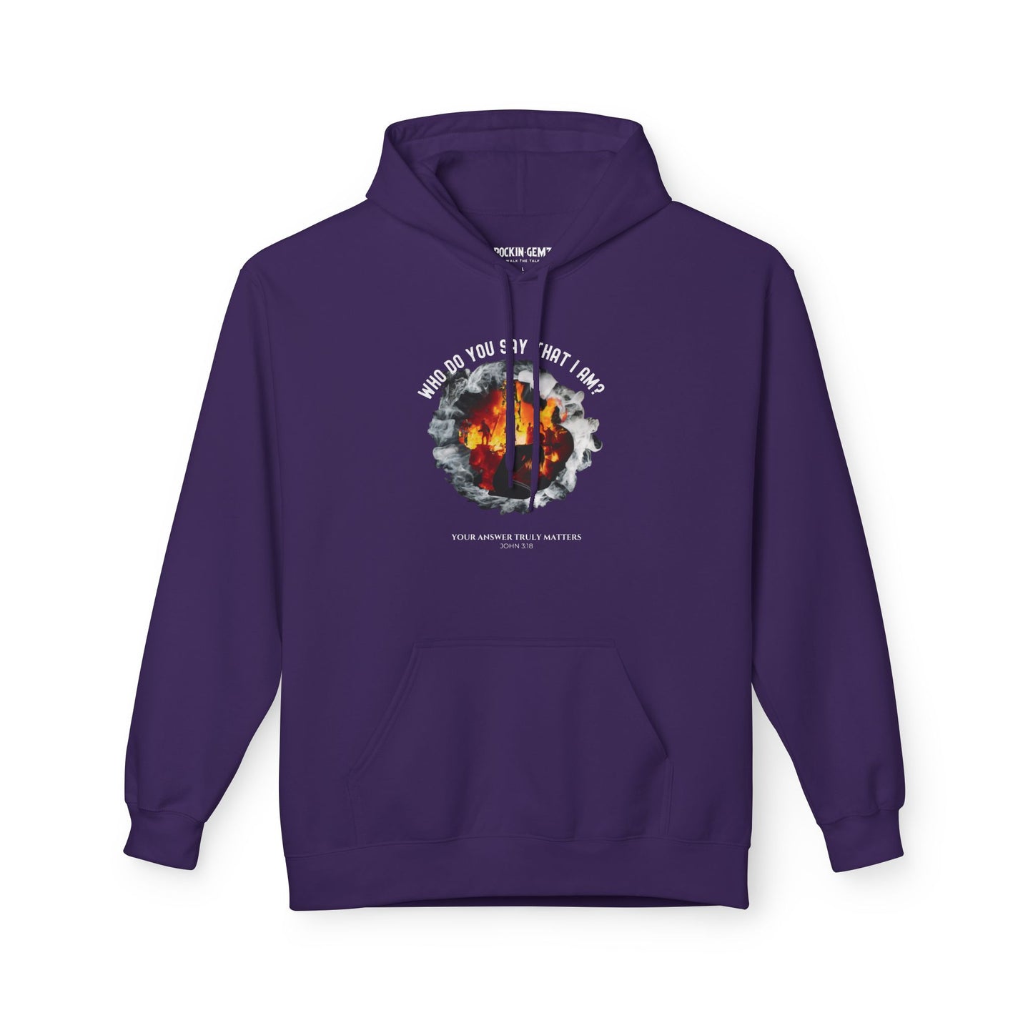 John 3:18 Womens Hoodie