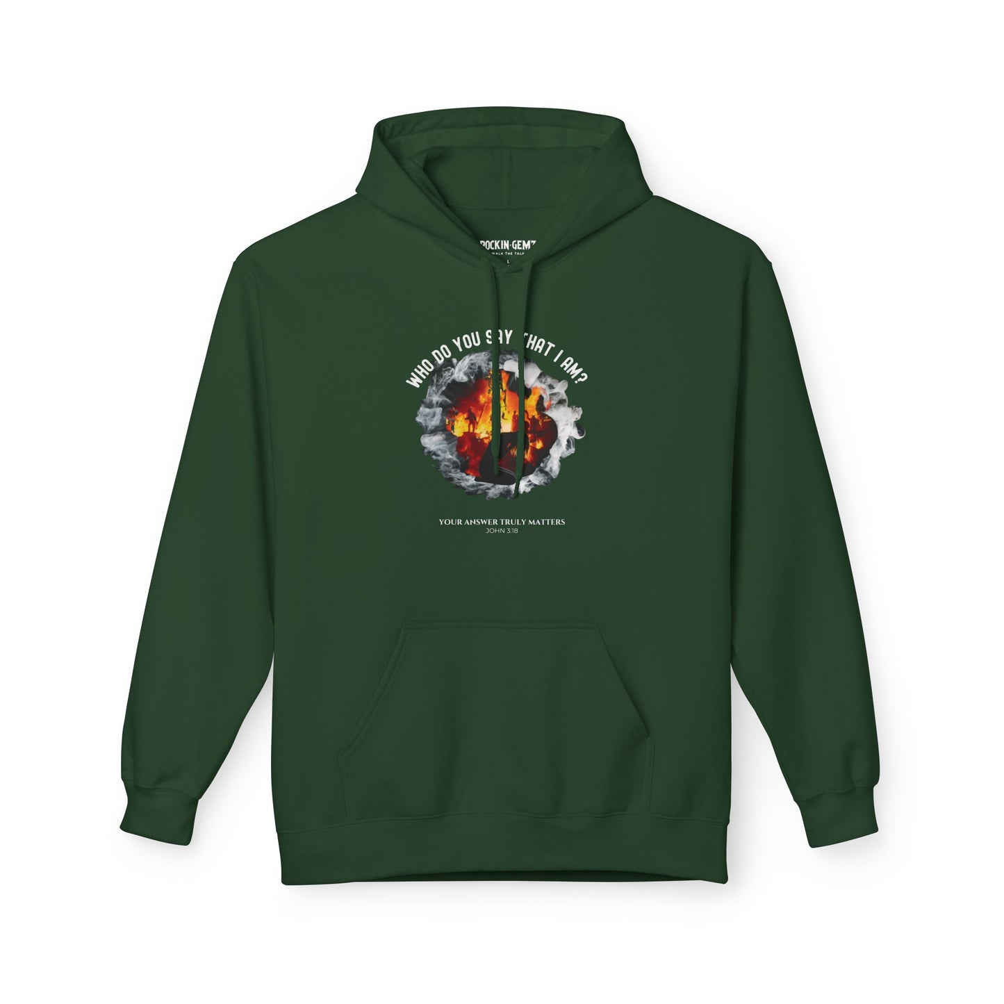 John 3:18 Womens Hoodie